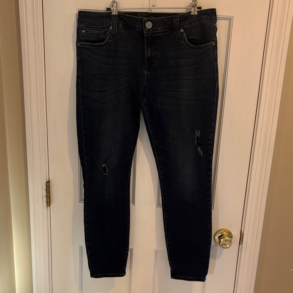 Kut from the Kloth Dark Wash Skinny Jeans